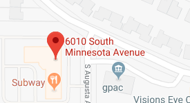 Map to 6010 S. Minnesota Avenue, First PREMIER Bank Location in Sioux Falls, SD