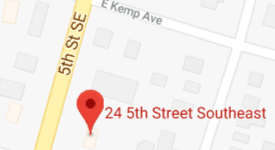 Map to 5th Street First PREMIER Bank Location in Watertown, SD