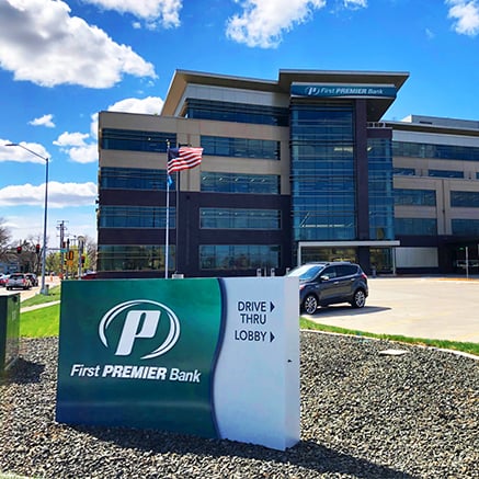 Financial Strength First PREMIER Bank building